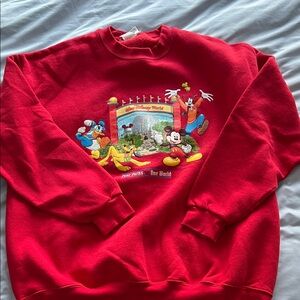 Vintage Walt Disney world sweatshirt